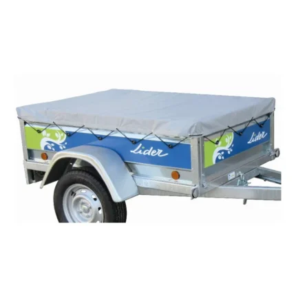 Bâche plate 11666 pour remorque PALERME & FLORENCE / 239 x 138 cm - LIDER